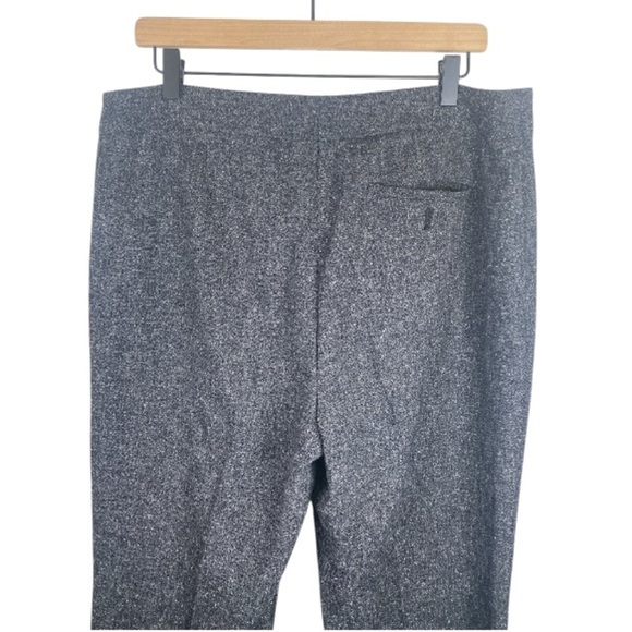 JONES NEW YORK SIGNATURE black white thread tweed like fabric // Wms 12 - Picture 7 of 9